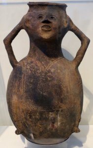 Ancestor figure jar, Mambila people, Honolulu Museum of Art, 4297.1