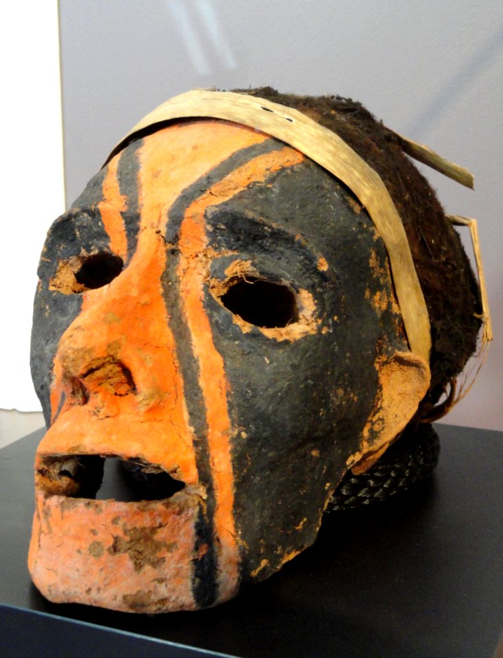 Ancester Skull, Vanuatu, circa 1950s - San Diego Museum of Man - DSC06895 01