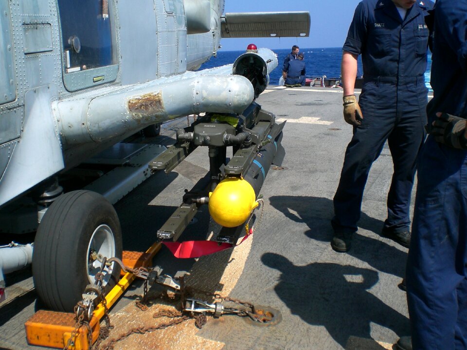 Rocket helicopter crew