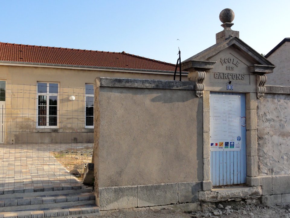 Ancemont (Meuse) école des garçons
