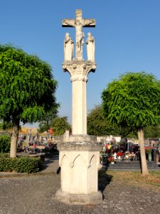 Ancemont (Meuse) cimetière, le calvaire