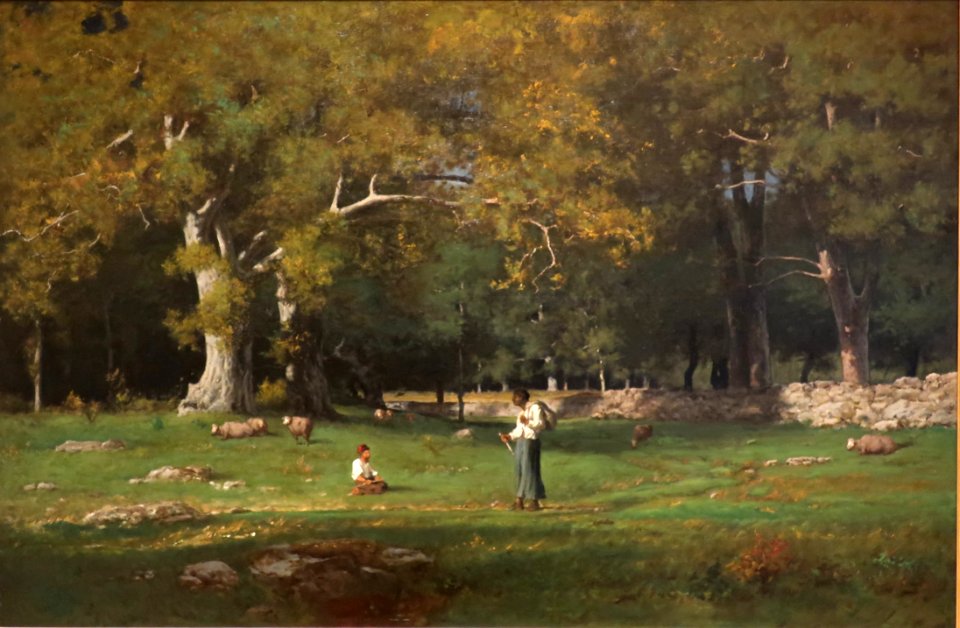 An Old Roadway by George Inness, c. 1880