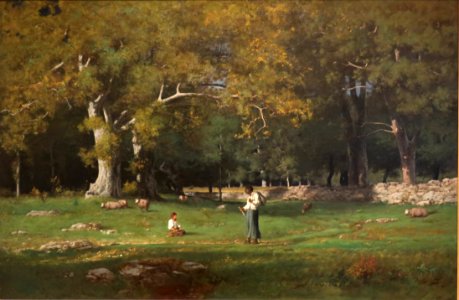 An Old Roadway by George Inness, c. 1880