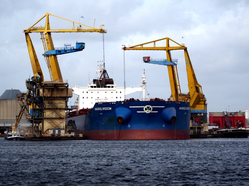 Anangel Wisdom - IMO 9606766, Port of Amsterdam pic3