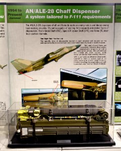 AN-ALE-28 chaff dispenser for F-111 aircraft - National Electronics Museum - DSC00458