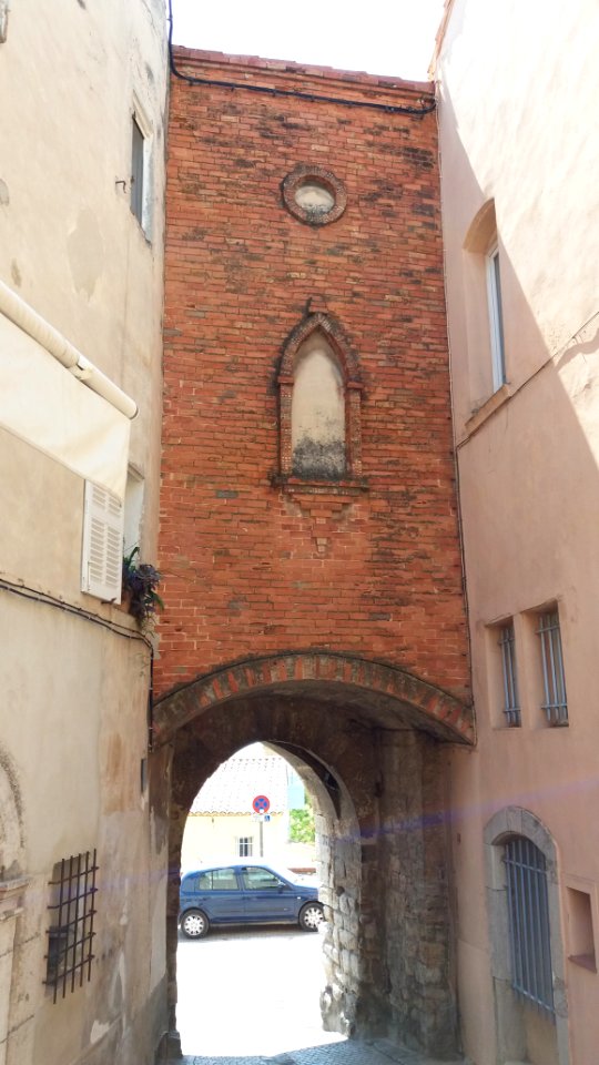 Ancienne porte, vue intérieur - Le Castellet (Var)