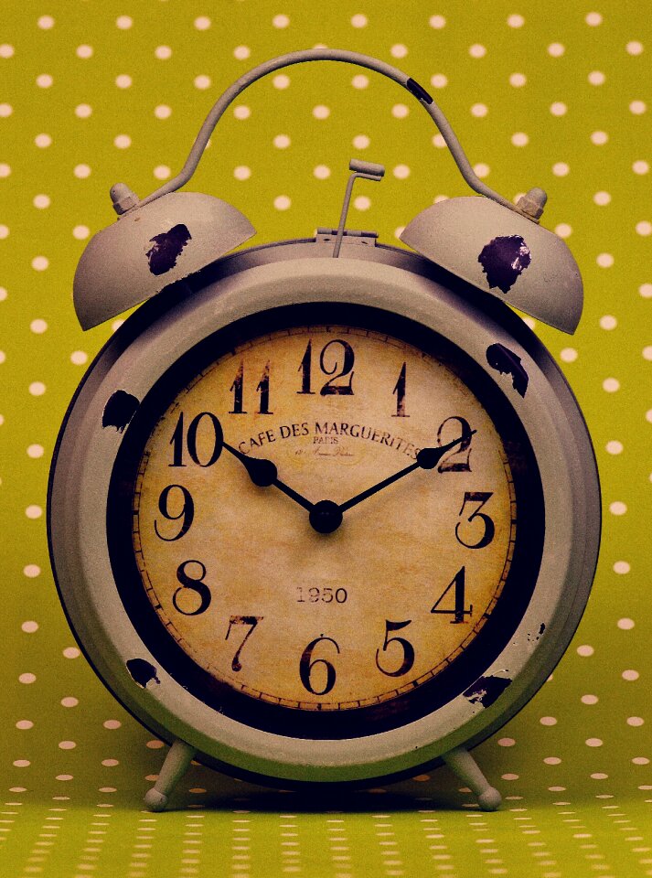 Time of time clock face