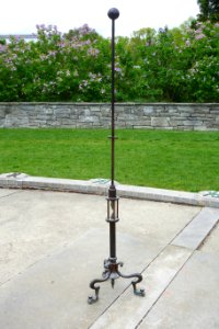 Analemmatic sundial - Longwood Gardens - DSC01022