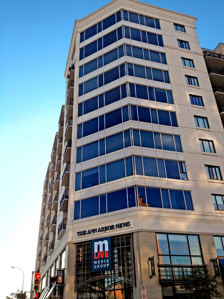 Ann Arbor News building
