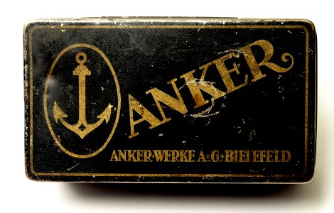 Anker Blechdose, Ankerwerke AG Bielefeld, pic2