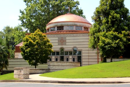 Annunciation Greek Orthodox Cathedral (Atlanta) dome, July 2019