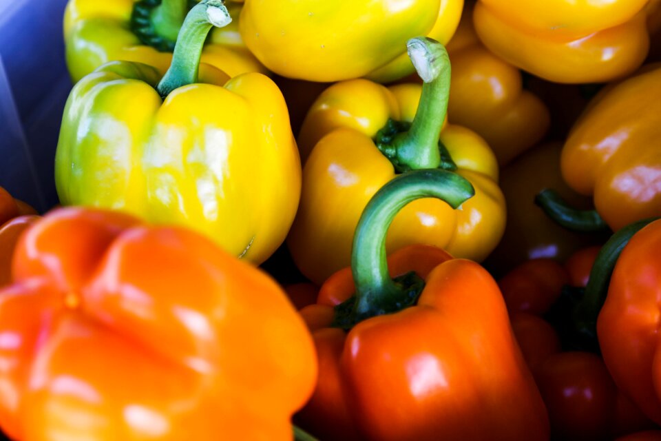 Colorful colourful food