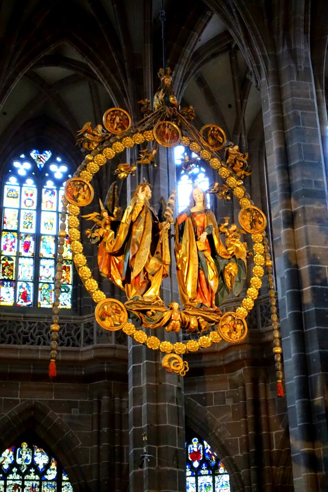 Annunciation - St. Lorenz church - Nuremberg, Germany - DSC01674