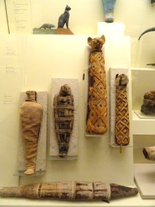 Animal mummies, Egypt - Royal Ontario Museum - DSC09742