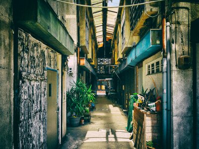 Building architecture town