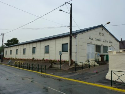 Andres (Pas-de-Calais) salle communale des fêtes