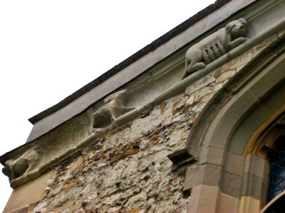 Animal carvings, ancient and modern, Toddington
