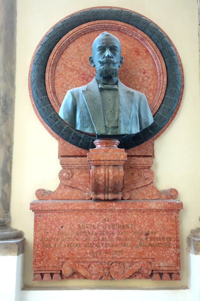 Angelo Scribanti memorial - Villa Giustiniani Cambiaso - Genoa, Italy - DSC01194