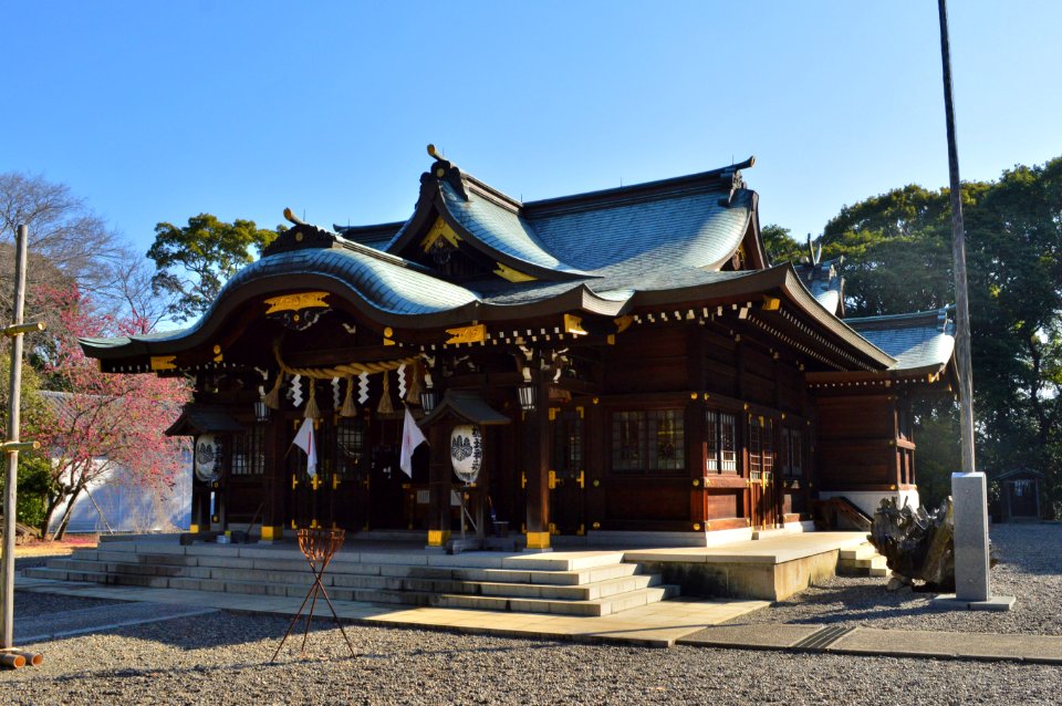 Anesaki-jinja, haiden