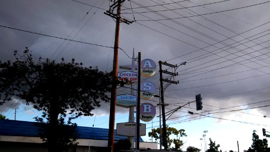 Andy's Super Burgers Sign in Whittier California