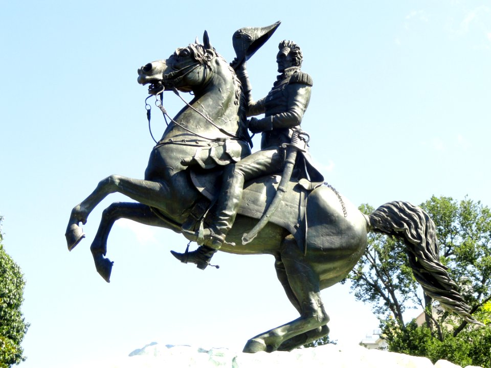 Andrew Jackson sculpture (Lafayette Square) - DSC01026