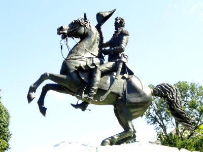 Andrew Jackson sculpture (Lafayette Square) - DSC01026
