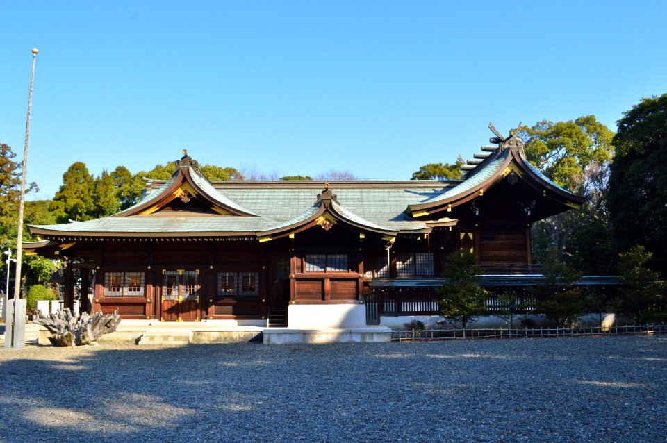 Anesaki-jinja, shaden