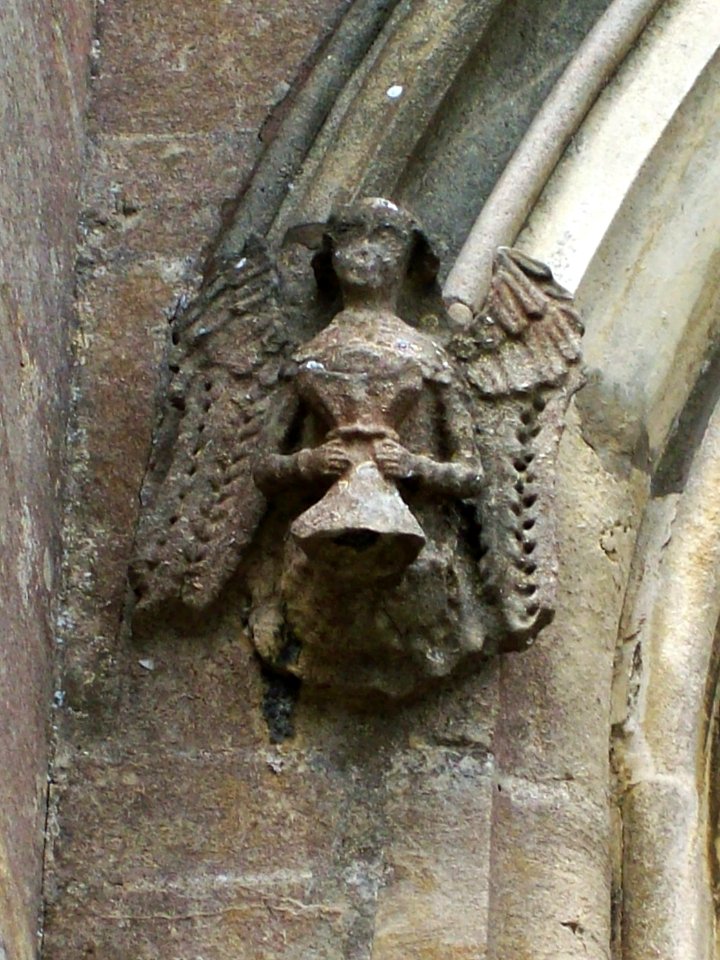 Angel with chalice, St John, Devizes