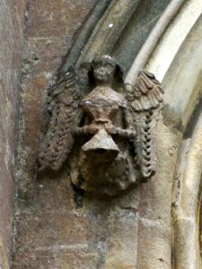 Angel with chalice, St John, Devizes