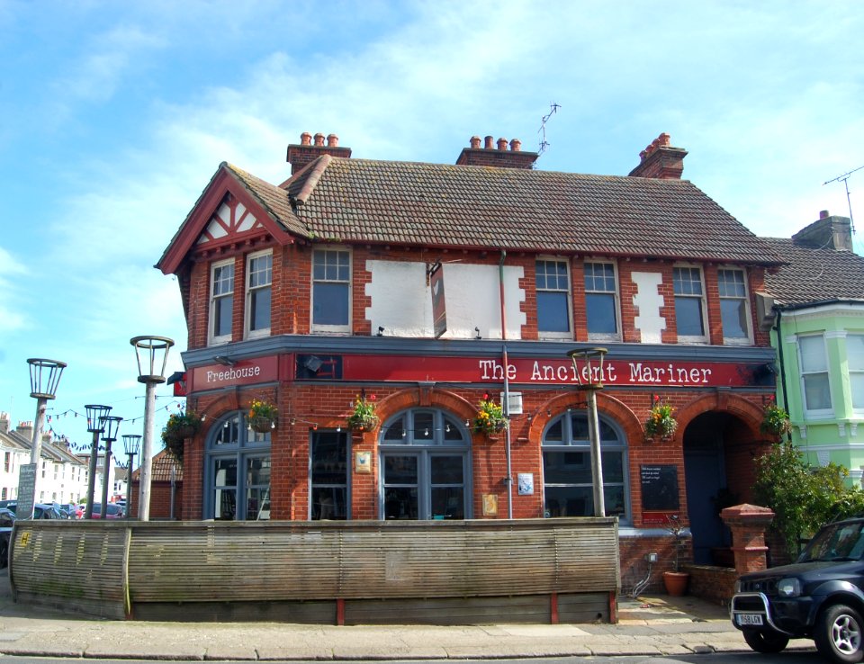 Ancient Mariner pub, Rutland Road, Poets' Corner, Hove (March 2020) (1)