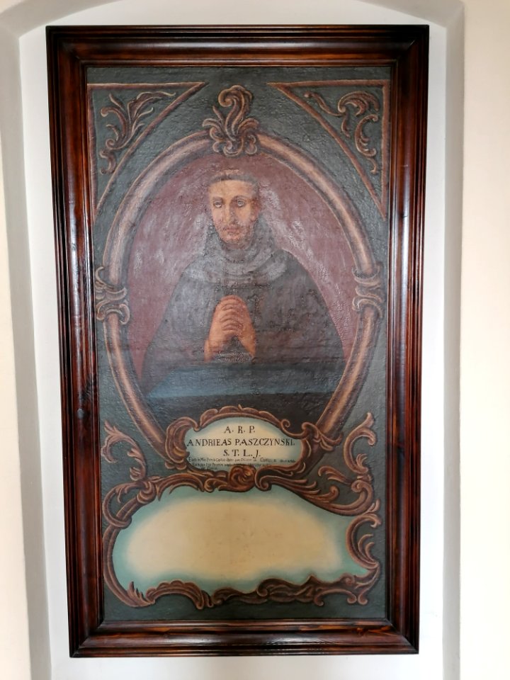 Andrzej Paszczyński held office 1692-1695 - Franciscan monastery in Kobylin