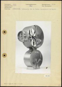 Anemometer, afkomstig van de Technische Hogeschool Delft, Bestanddeelnr 256-1810
