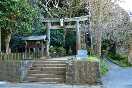 Anesaki-jinja, entrance