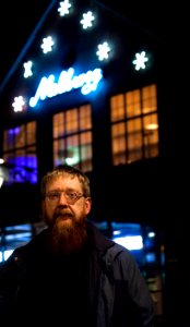 Andy Mabbett, GLAMcamp Amsterdam, Netherlands, IMG 1324 edit