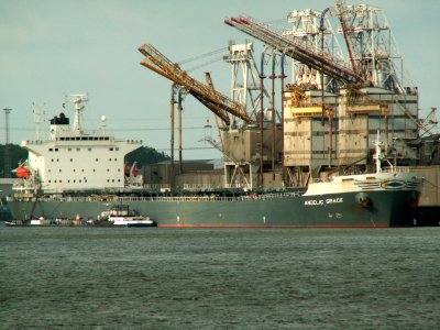 ANGELIC GRACE - IMO 9235232 - Callsign SVCD , Port of Rotterdam, Holland 20-Jun-2006