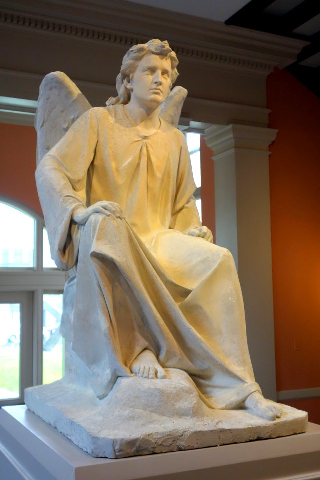 Angel of the Sepulchre by Erastus Dow Palmer, 1868, plaster - Albany Institute of History and Art - DSC08248