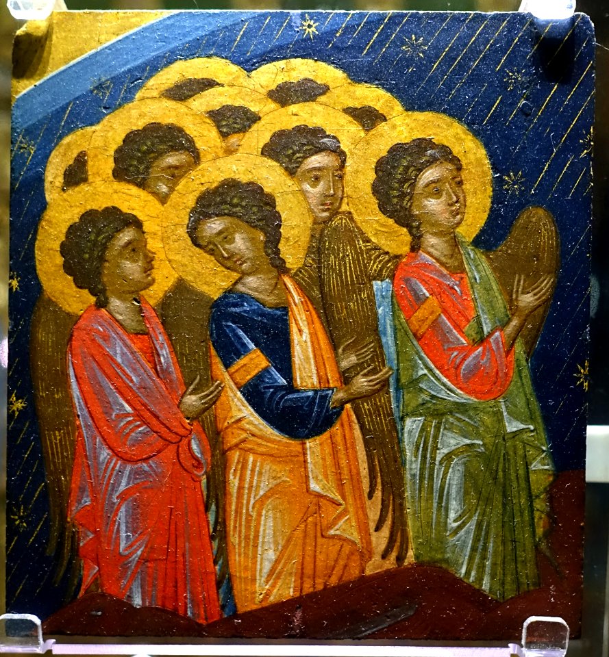 Angel choir, Creto-Venetian, 16th century, inv. 40031 - Pinacoteca Vaticana - Vatican Museums - DSC01245