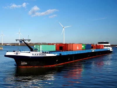 Alexandra (ship, 2010) ENI 02332975 Berendrechtsluis, Port of Antwerp pic3