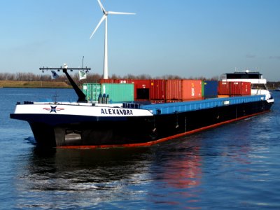 Alexandra (ship, 2010) ENI 02332975 Berendrechtsluis, Port of Antwerp pic1