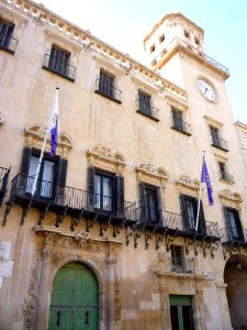 Alicante - Plaza del Ayuntamiento, Palacio del Ayuntamiento 09