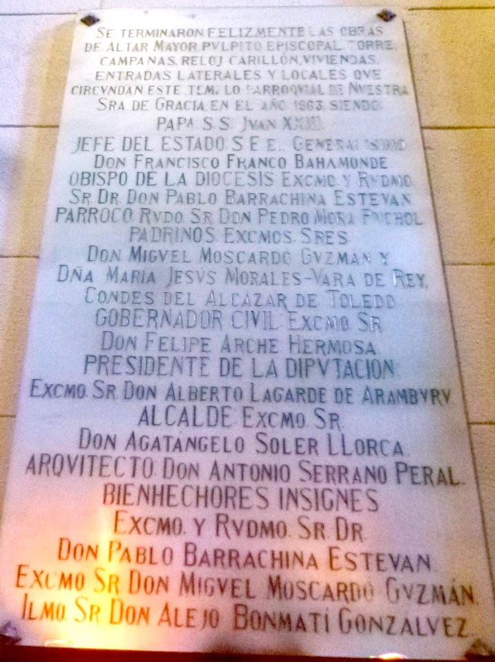 Alicante - Iglesia de Nuestra Señora de Gracia, interior 18