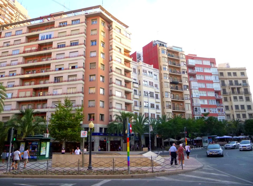 Alicante - Plaza de los Luceros (Plaça dels Estels) 03