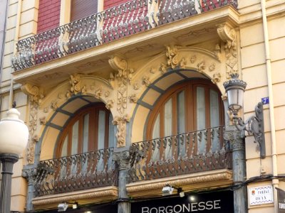 Alicante - Rambla de Méndez Núñez, Casa del Ascensor 2