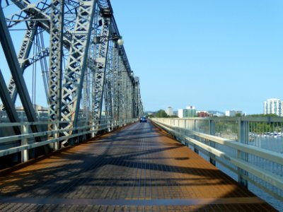 Alexandra Bridge spanning Ottawa, Ontario and Gatineau, Quebec photo