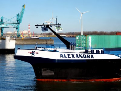 Alexandra (ship, 2010) ENI 02332975 Berendrechtsluis, Port of Antwerp pic4