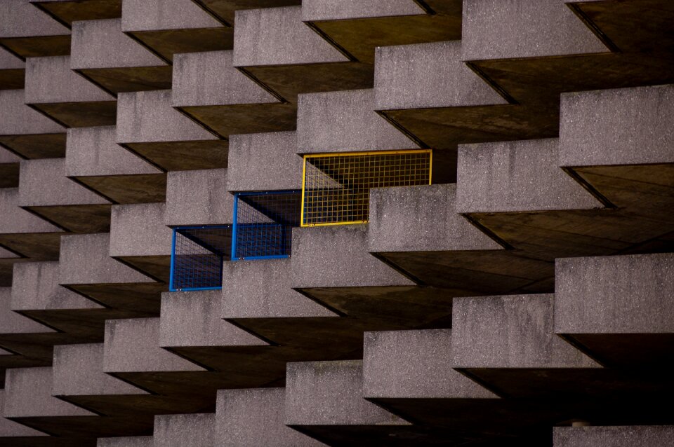 Concrete structure stone