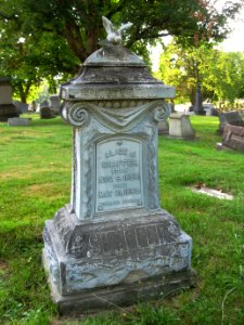 Alice J. Shaffer Monument, Chartiers Cemetery, 2020-07-25, 01
