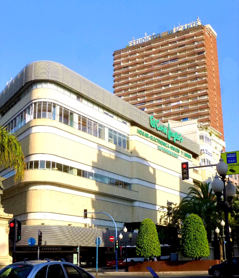 Alicante - Estudiotel Alicante y el Corte Inglés 2