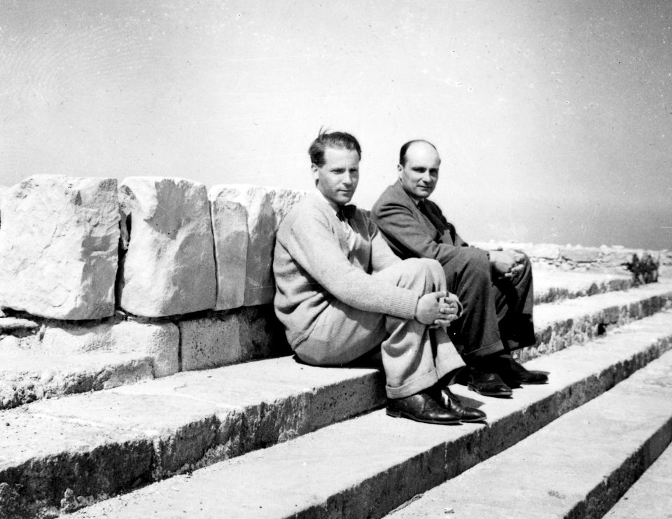 Alfred Westholm och Knut Thyberg. Vouni. exteriör. Galini - SMVK - C08290