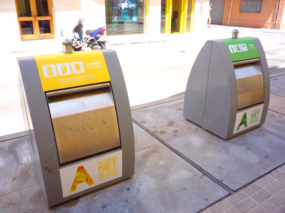 Alfafar - Reciclaje de residuos urbanos 1